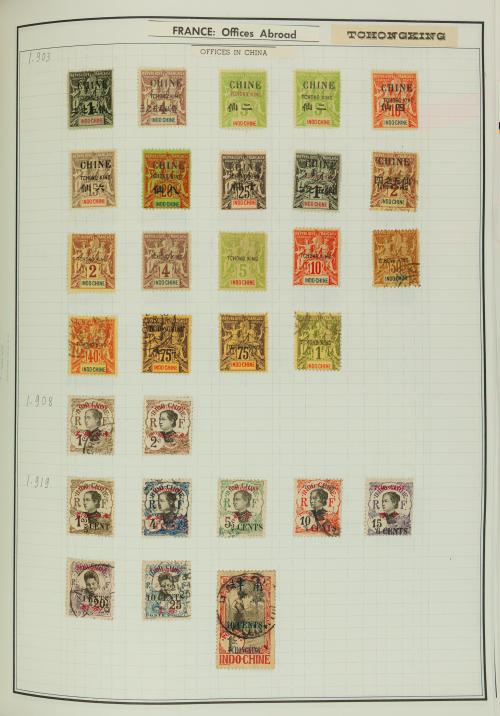 Colección Monumental de Francia, Oficinas y Colonias