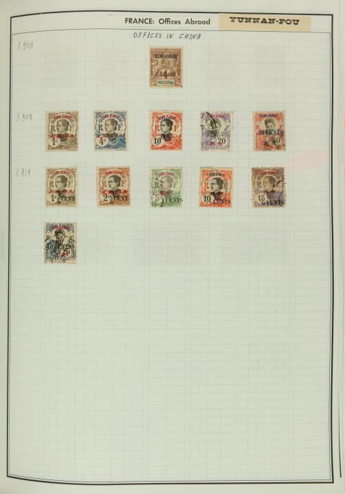 Colección Monumental de Francia, Oficinas y Colonias
