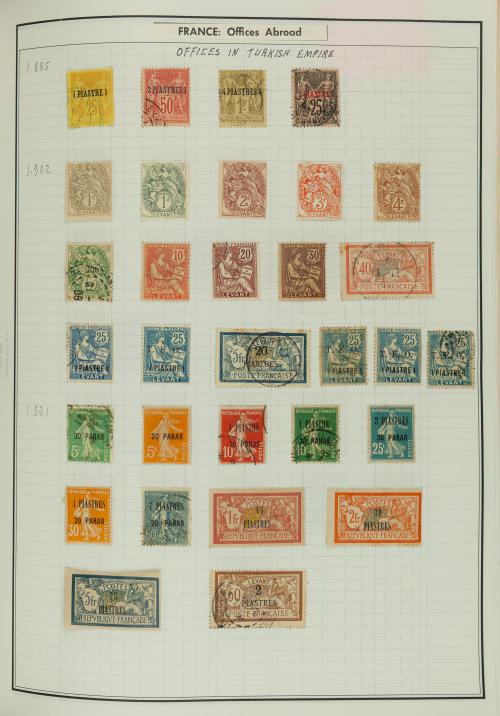 Colección Monumental de Francia, Oficinas y Colonias