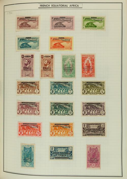 Colección Monumental de Francia, Oficinas y Colonias