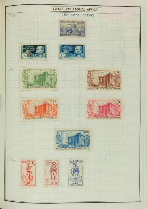 Colección Monumental de Francia, Oficinas y Colonias