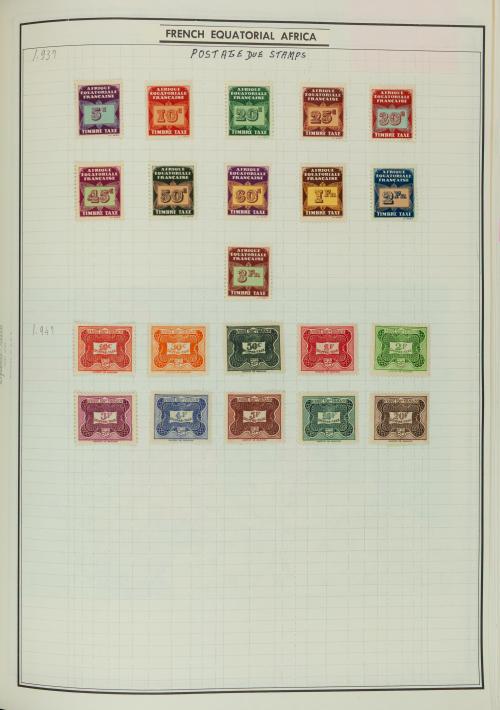 Colección Monumental de Francia, Oficinas y Colonias