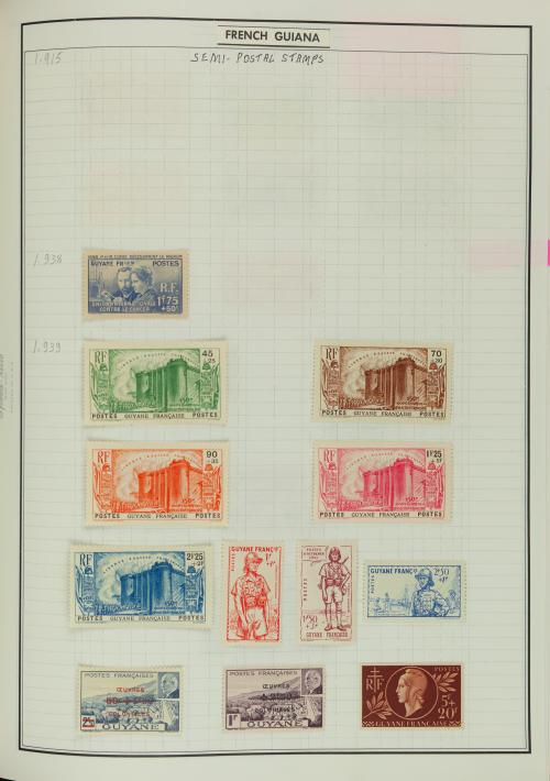 Colección Monumental de Francia, Oficinas y Colonias