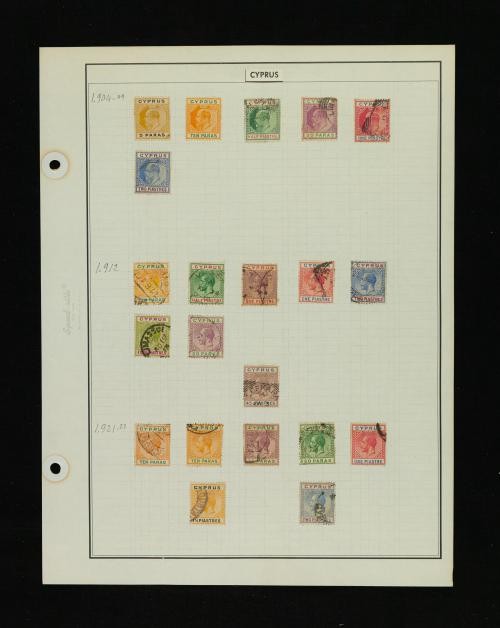 Colección Filatélica de Chipre
