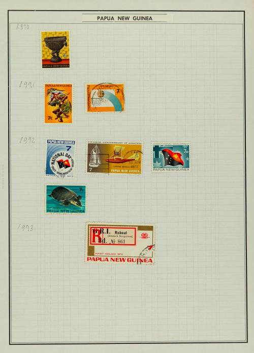 Papúa Nueva Guinea (1901-1967) y Estado de Omán (1968-1971)