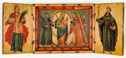 Cajón de la Virgen del Rosario de Chiquinquirá