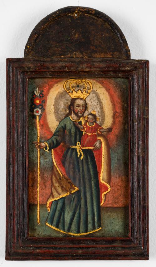San José con el Niño Jesús