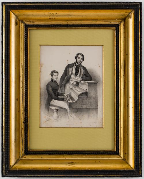 Monsieur Fauquen et son fils (El señor Fauquen y su hijo)