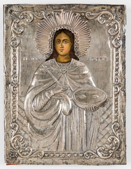 Ícono de Santa Lucía de Siracusa