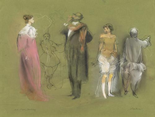 Juan CárdenasColombia, 1939 : Etudes d'après Beardsley