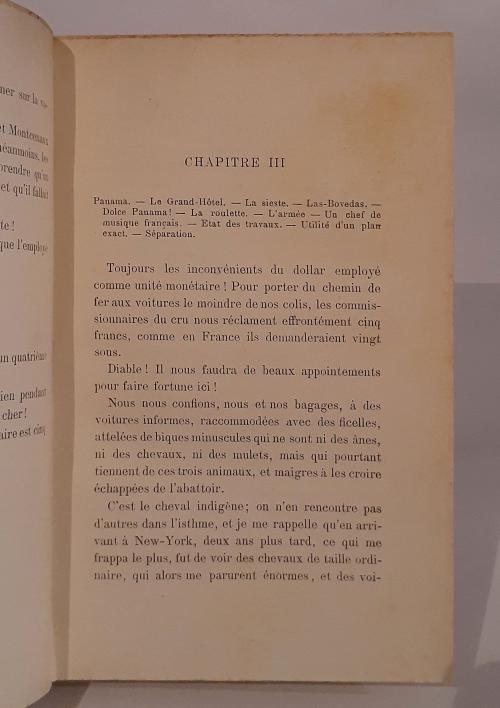 Cermoise, Henri : Deux ans à Panama - Notes et récits d&#39;un