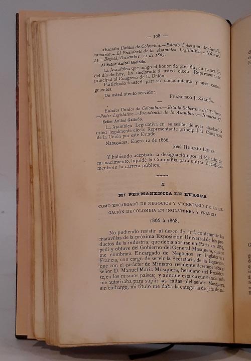 Galindo, Aníbal : Recuerdos históricos de Aníbal Galindo -