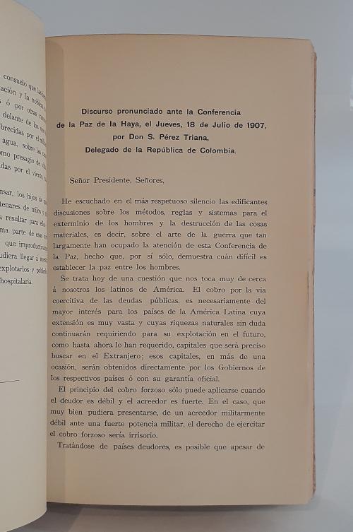 Conferencia Internacional de la Paz (1907: La Haya) : Infor