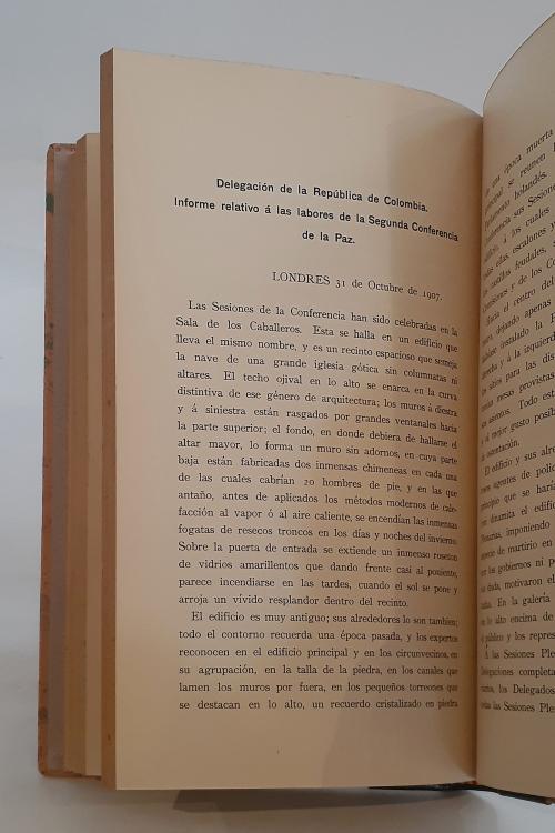 Conferencia Internacional de la Paz (1907: La Haya) : Infor