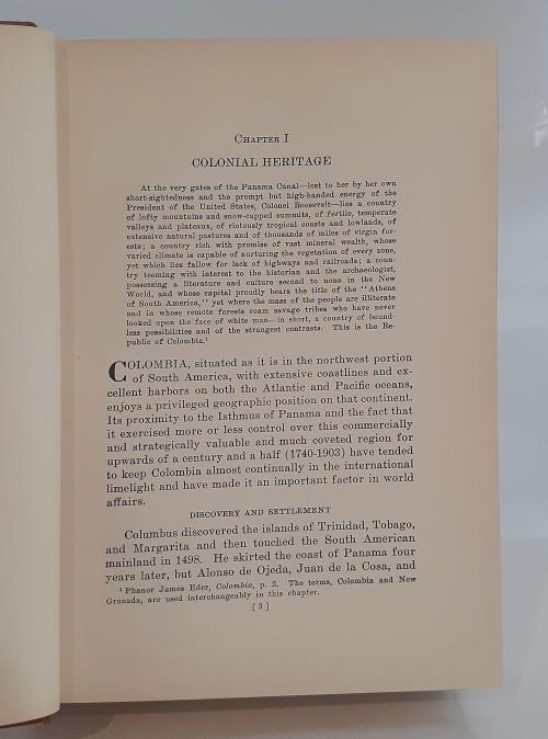 Parks, E. Taylor : Colombia and the United States - 1765-1