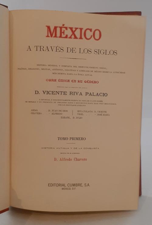 Riva Palacio, Vicente; Arias, Juan de Dios; Carles Gispert