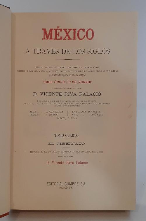 Riva Palacio, Vicente; Arias, Juan de Dios; Carles Gispert