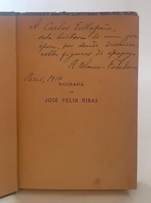  González, Juan Vicente : Biografía de José Félix Ribas