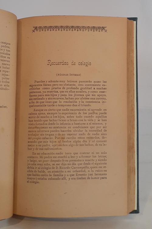 León Gómez, Adolfo : Hojas dispersas