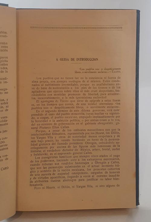 Caro, Brígido : Plutarco Elías Calles dictador bolsheviki