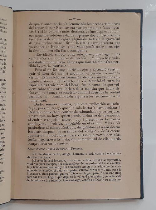 Groot, José Manuel : Réplica al ministro presbiteriano H.