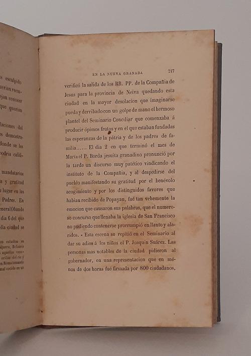 Borda, José Joaquín : La Compañía de Jesús en Colombia - co