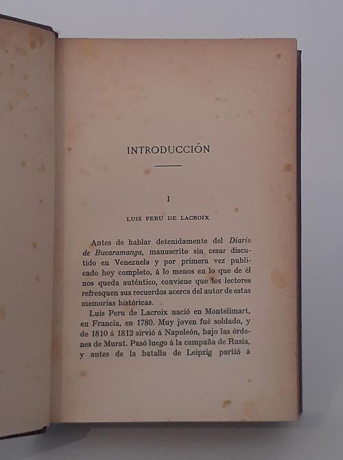 [Independencia] 5 libros, incluyendo la primera edición del