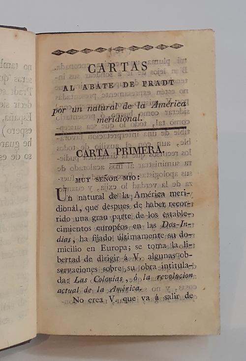 Pradt, Abate de. Tr. A Frutos Tejero, Antonio de : Reflexio