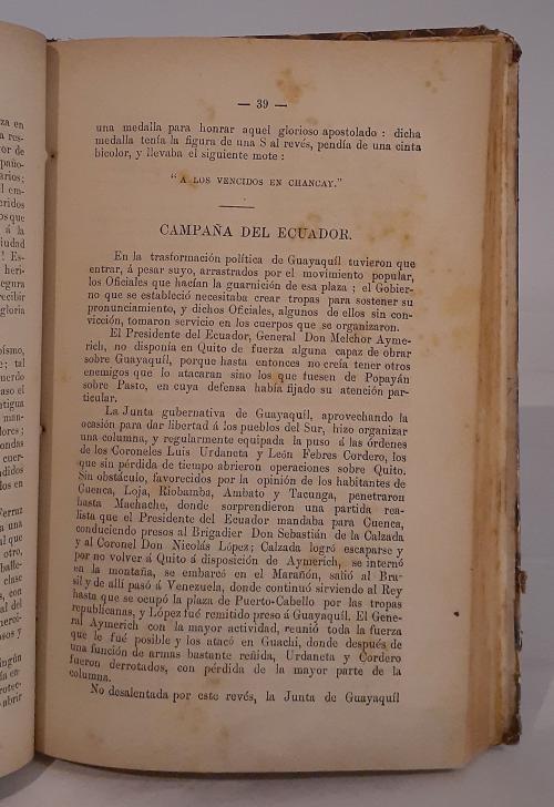 Pérez, Manuel Antonio : Recuerdos históricos de la Guerra