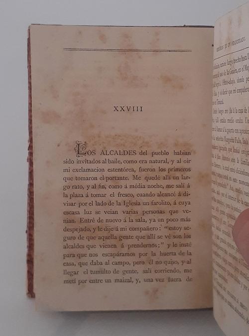 Espinosa, José María : Memorias de un abanderado. Recuerdo