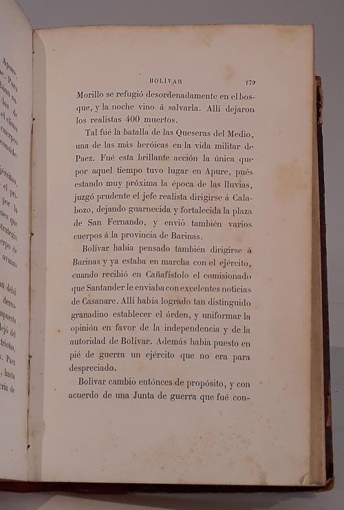 Mancini, Jules; Docteur, Carlos (trad.) : Bolívar y la eman