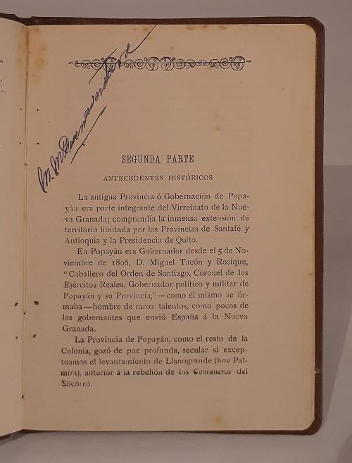 Tascón, Tulio Enrique : Biografía del general José María C