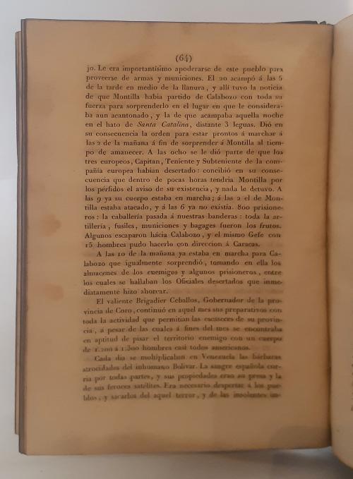 Domingo Díaz, José : Recuerdos sobre la rebelión de Caraca