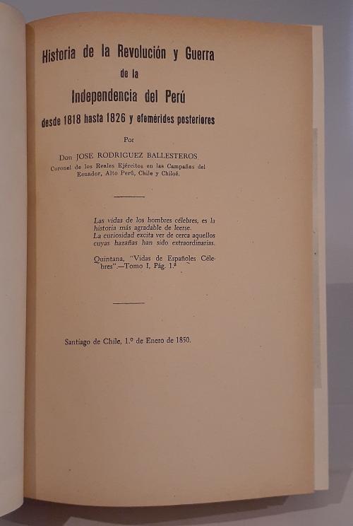 Riva Agüero, José de la : Exposición de don José de la Riv