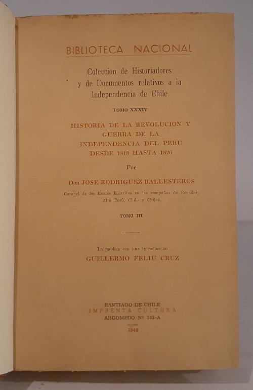 Riva Agüero, José de la : Exposición de don José de la Riv