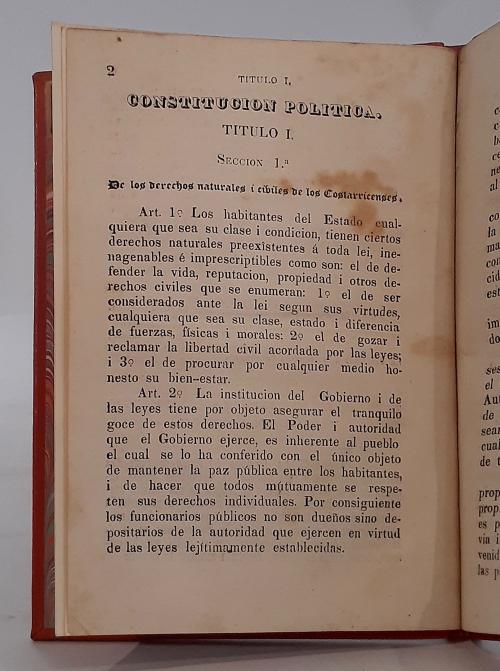 Castro, José María; García, José María y otros.  : Constitu