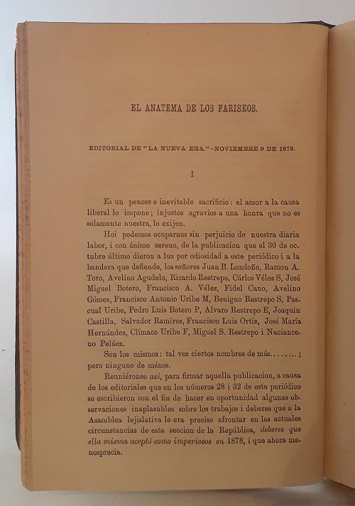  Isaacs, Jorge : La Revolución radical en Antioquia