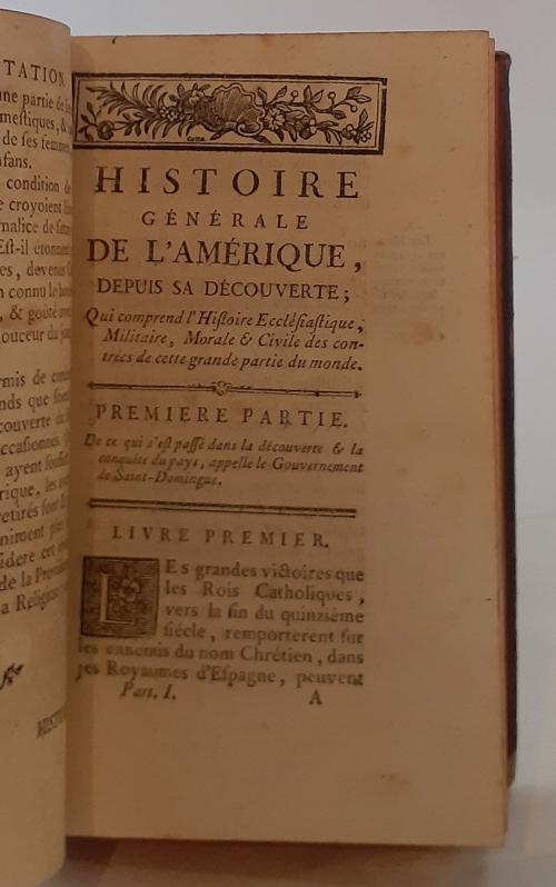 Touron, Antoine : Histoire Générale De L&#39;Amérique Depuis Sa