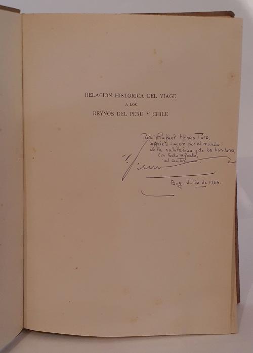 Ruiz, Hipólito  : Relación histórica del viage que hizo a l