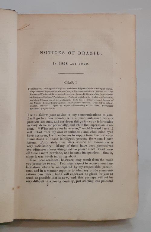 Walsh, Robert. LL. D. M. R. I. A.  : Notices of Brazil in 1
