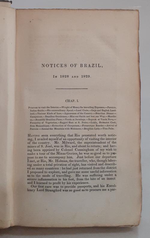 Walsh, Robert. LL. D. M. R. I. A.  : Notices of Brazil in 1