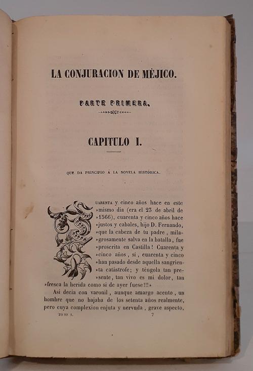 Escosura, Patricio de la : La conjuración de Méjico, o los