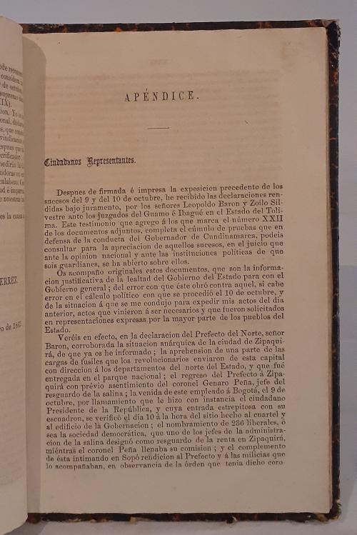 Gutiérrez, Ignacio : El 9 y 10 de octubre de 1868 : denunc