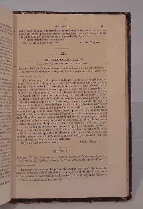 Gutiérrez, Ignacio : El 9 y 10 de octubre de 1868 : denunc