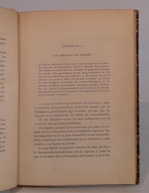  Espinosa, Ignacio V.  : Bases positivas del liberalismo