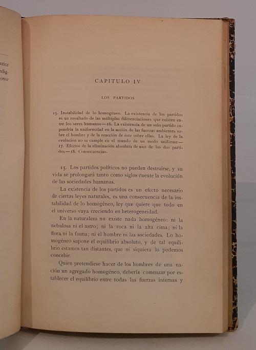  Espinosa, Ignacio V.  : Bases positivas del liberalismo