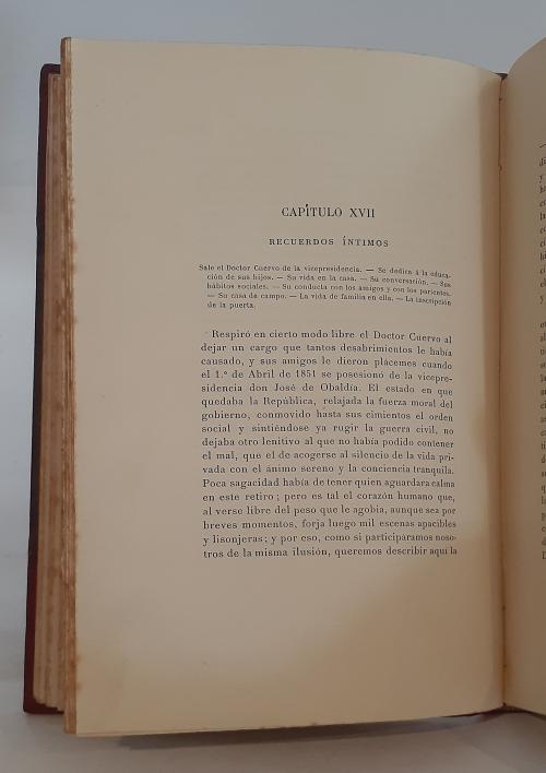 Cuervo, Rufino José; Cuervo, Angel : Vida de Rufino Cuervo