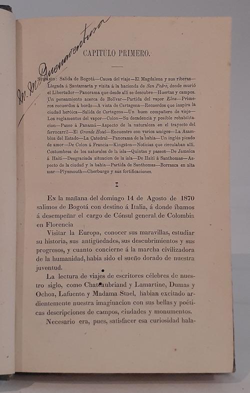  Pardo, Nicolás : Recuerdos de un viaje a Europa