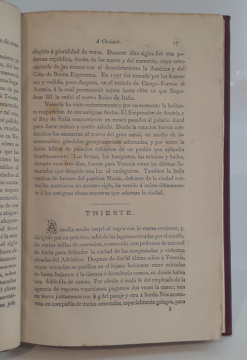 Aguilar, Federico C. : Recuerdos de un viaje a Oriente - po