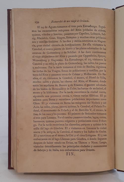 Aguilar, Federico C. : Recuerdos de un viaje a Oriente - po